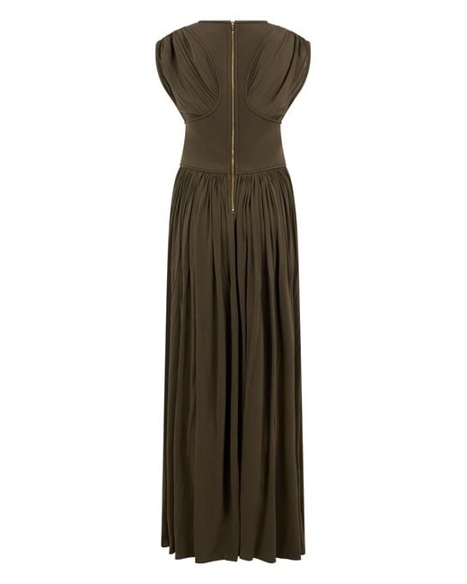 Zimmermann Green Long Dress