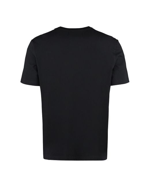 Golden Goose Deluxe Brand Black Cotton Crew-Neck T-Shirt for men