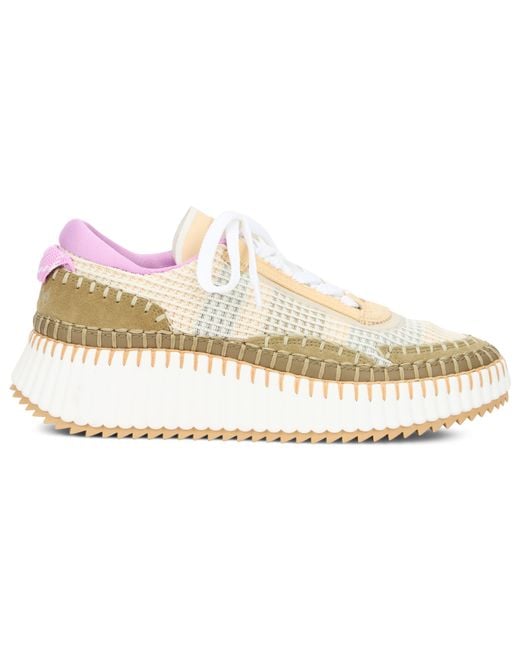 Chloé White Sneakers With High Sole