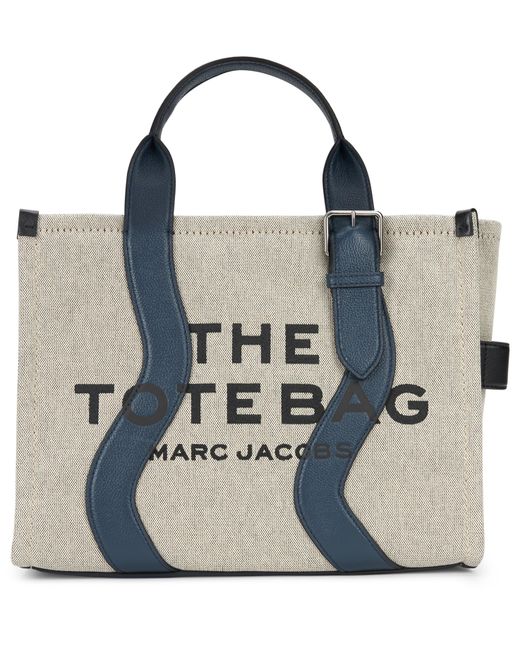 Marc Jacobs Blue Canvas Tote Bag