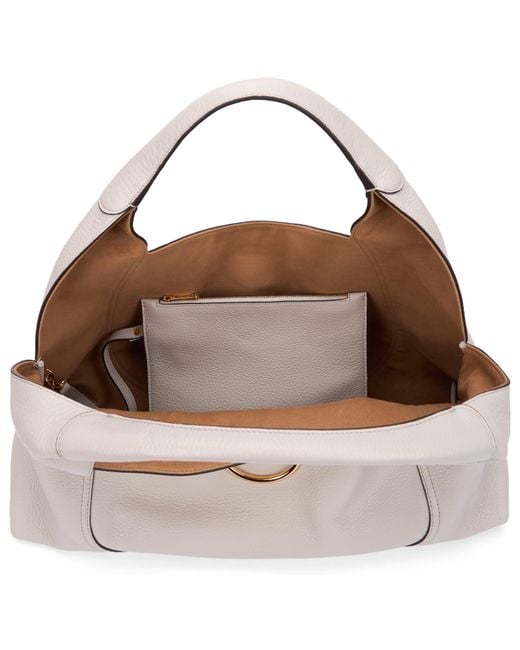 Gucci Natural Softbit Large Shoulder Bag