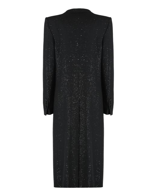 Tom Ford Black Double-Breasted Coat