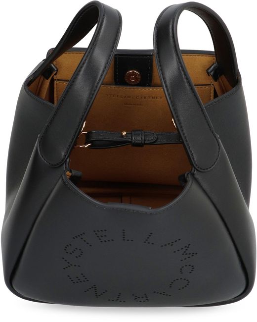 Stella McCartney Black Vegan Leather Shoulder Bag