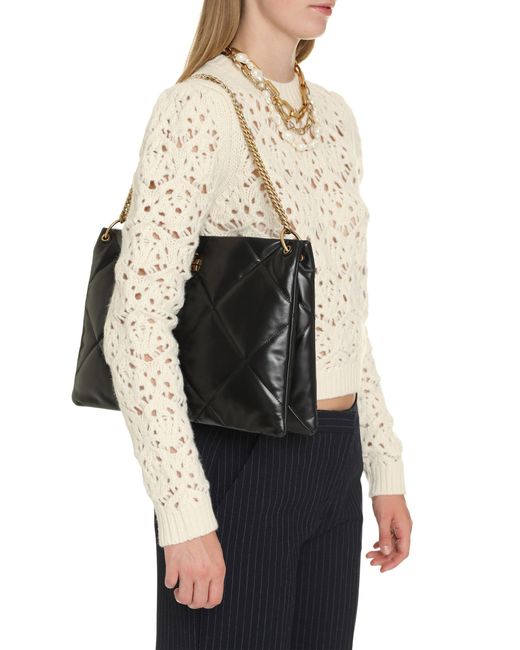 Tory Burch Black Kira Hobo Bag