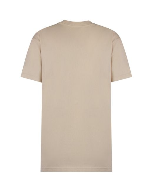 Vivienne Westwood Natural Cotton Crew-Neck T-Shirt