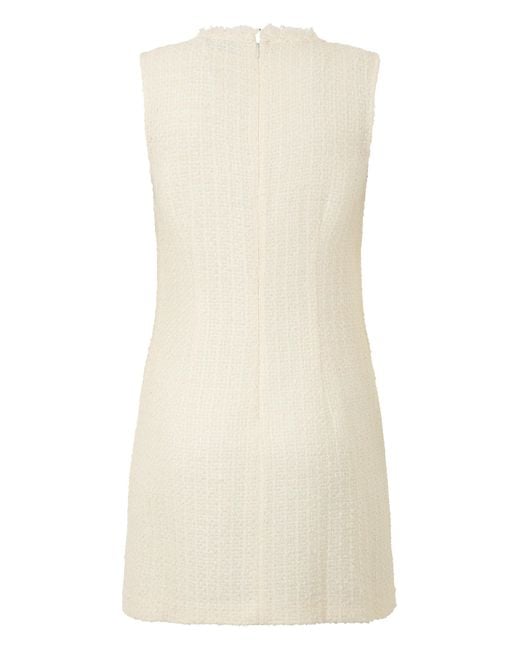 Self-Portrait Natural Mini Dress
