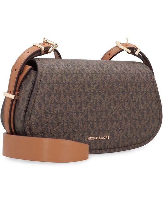 MICHAEL Michael Kors Brown Borsa A Tracolla Lydia Piccola Con Logo