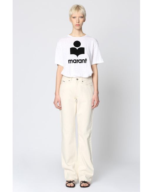 Isabel Marant White 'Zewel' T-Shirt