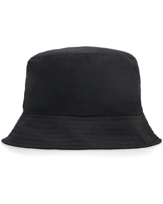 Dolce & Gabbana Black Bucket Hat for men