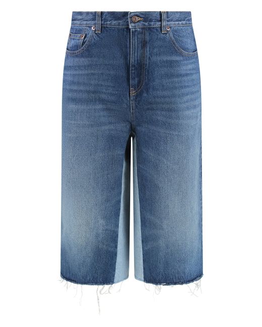 Bermuda in denim di Chloé in Blue