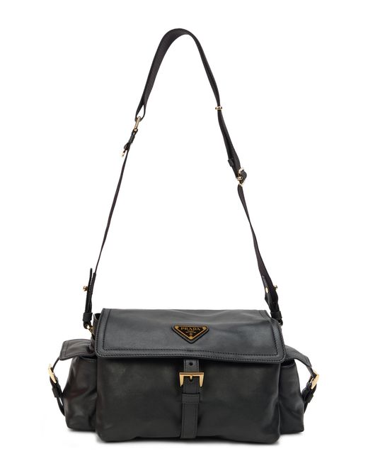 Borsa a tracolla Explore di Prada in Black