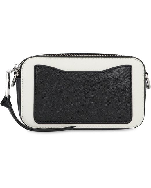 Marc Jacobs Gray The Snapshot Leather Camera Bag