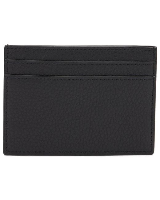 Saint Laurent Black Tiny Cassandre Card Holder for men