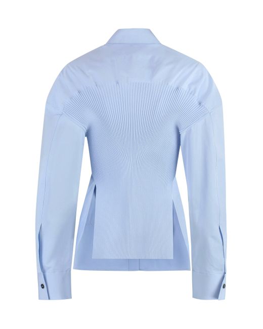 Camicia in cotone di Alexander Wang in Blue