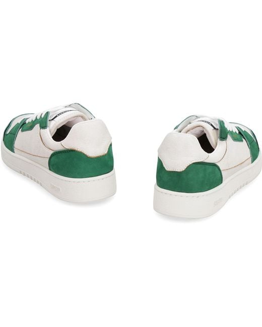 Axel Arigato Green Dice Lo Low-Top Sneakers