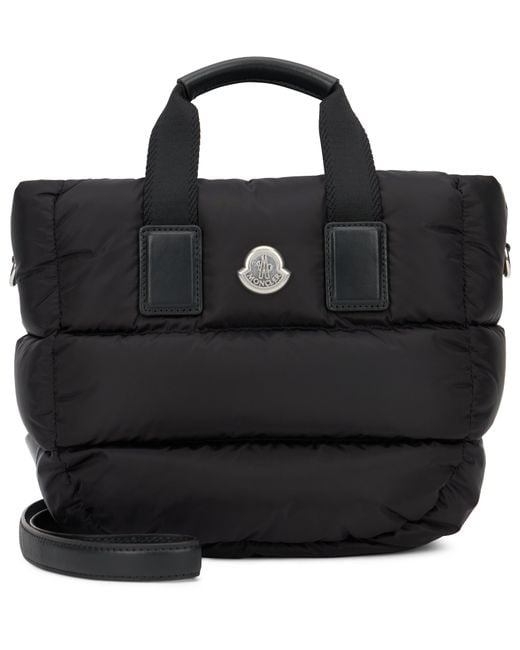 Moncler Black Quilted Bag With Adjustable Strap