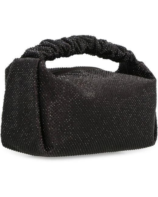 Alexander Wang Black Scrunchie Mini Handbag