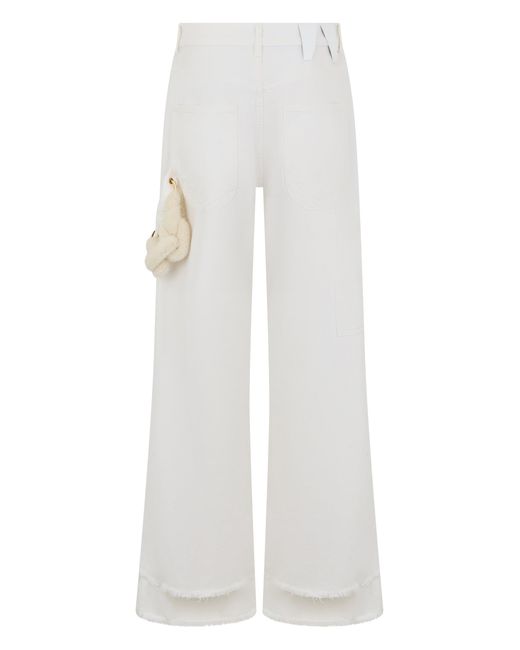 DARKPARK White Loose Jeans