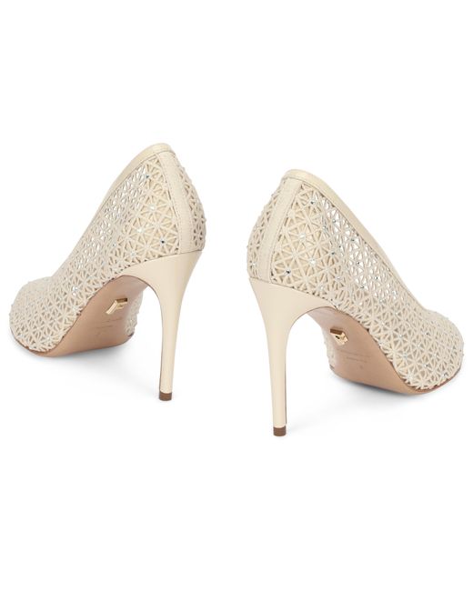 Ferragamo White Pumps
