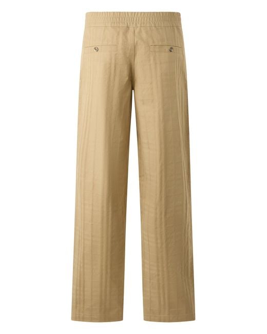 Burberry Natural Straight Pants for men