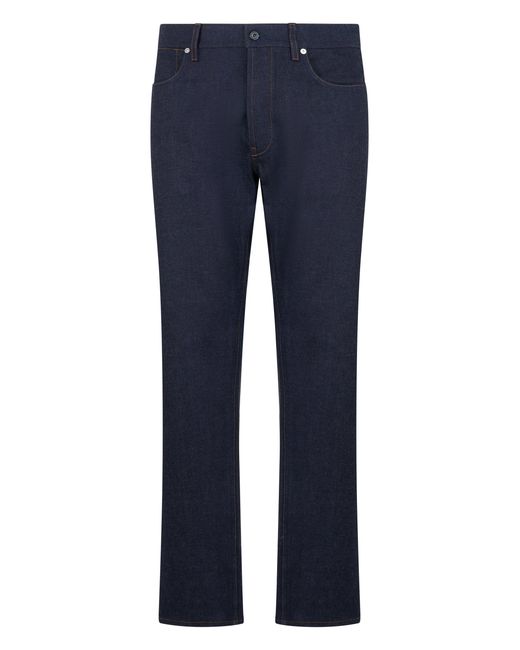 Stone Island Blue Straight Jeans for men