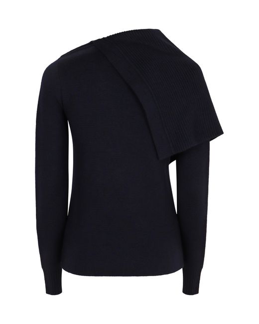 Rabanne Blue Merino Wool Sweater
