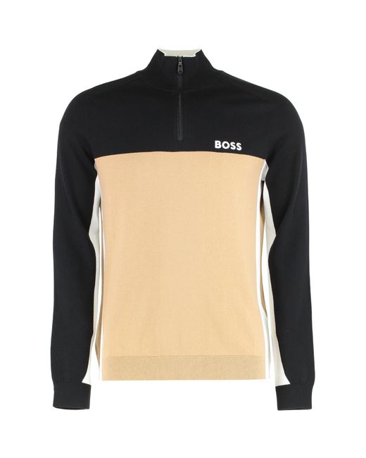 Boss Black Cotton Sweater
