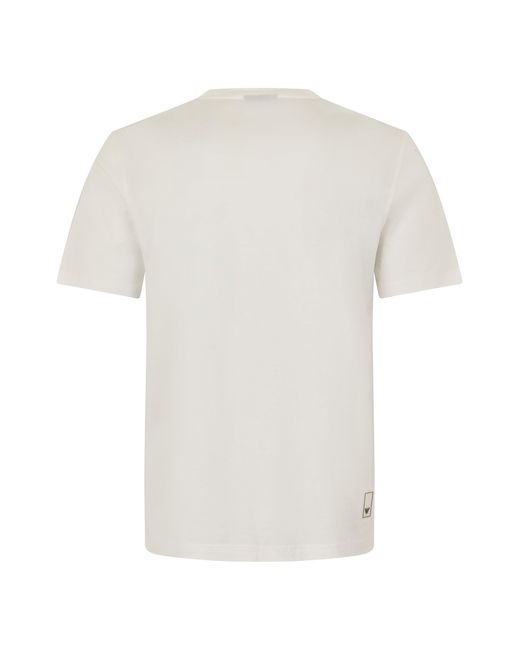 Emporio Armani White Breathable T-Shirt for men
