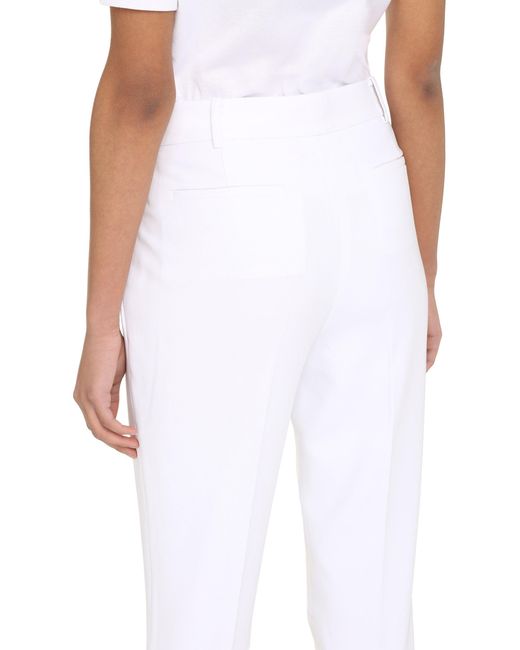 MICHAEL Michael Kors White Crêpe Trousers for men