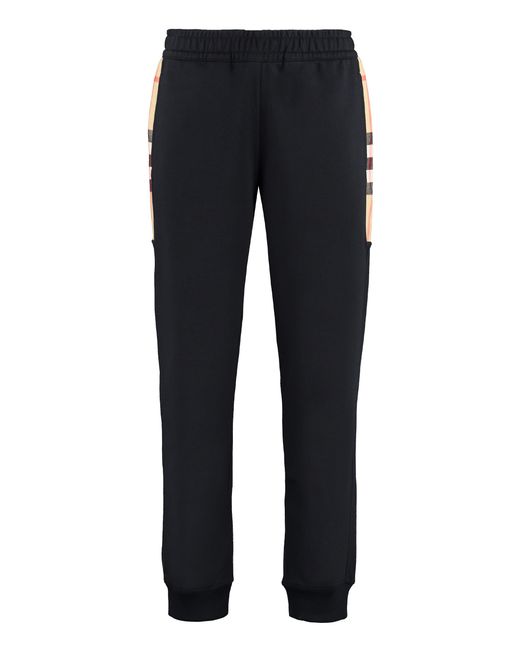 Burberry Blue Drawstring Waist Track Pants for men