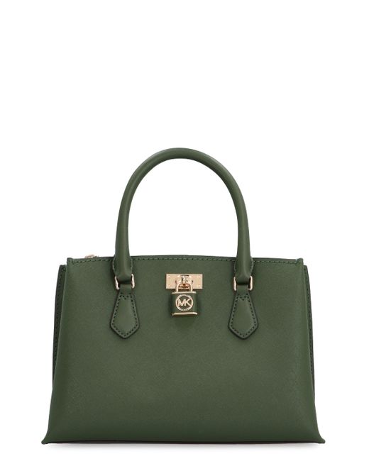 MICHAEL Michael Kors Green Ruby Leather Handbag