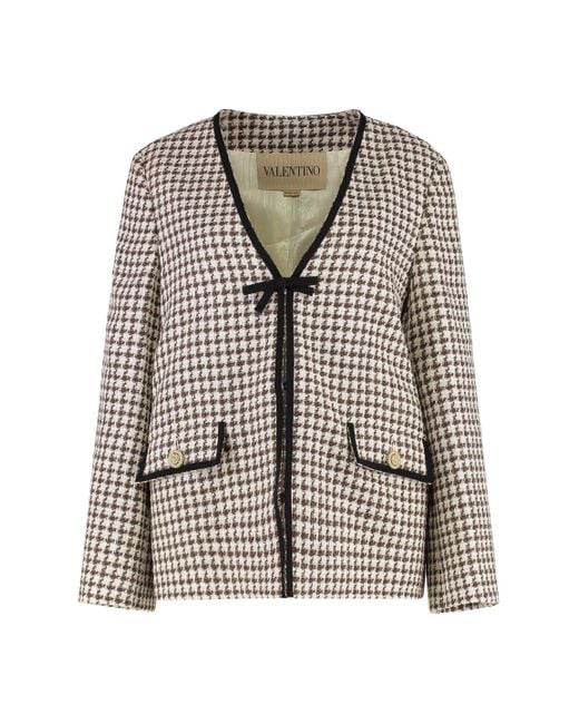 Valentino Garavani Multicolor Tweed Jacket