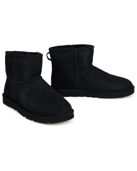 Ugg Black Classic Mini Boots for men