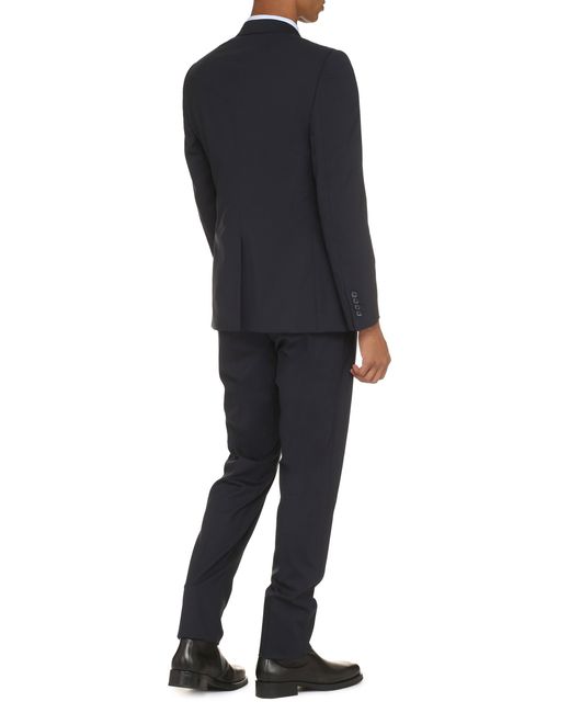 Dolce & Gabbana Blue Classic Two-Piece Suit for men