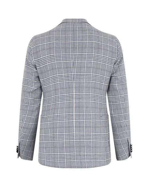 Tagliatore Gray Single-Breasted Jacket for men