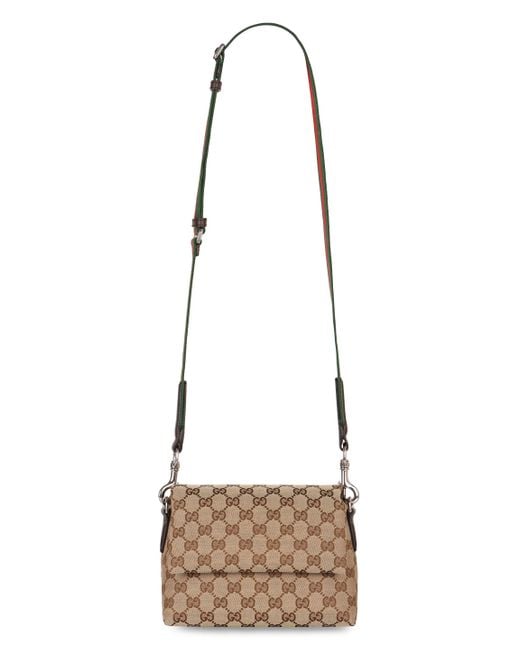 Gucci Natural Gg Fabric Shoulder Bag for men