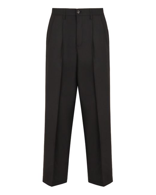 Pantaloni in misto lana di Department 5 in Black da Uomo