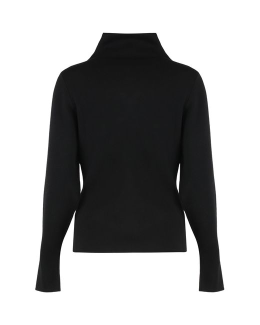 P.A.R.O.S.H. Black Sweater With Turtleneck