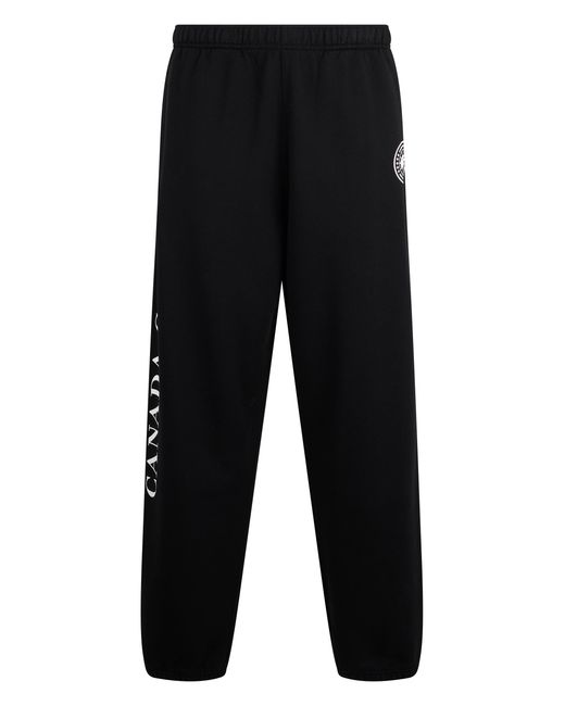 Canada Goose Black Cotton Jogger for men