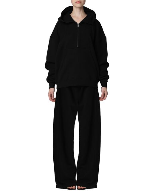 Saint Laurent Black Cotton Hoodie