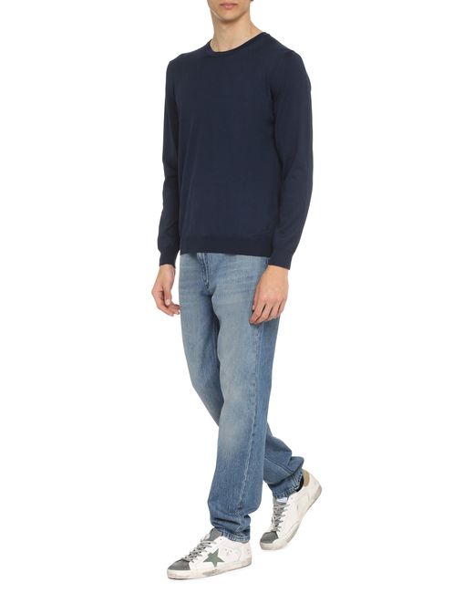 THE (Alphabet) Blue The (Knit) for men