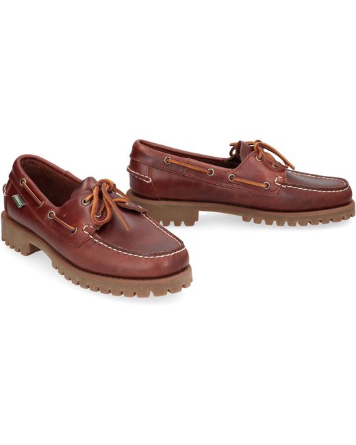 Sebago Red Ranger Waxy Leather Moccasins