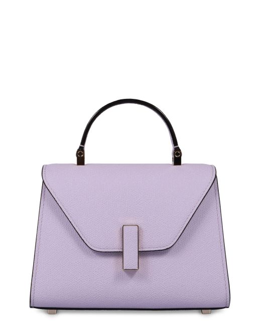 Valextra Purple Iside Micro Handbag