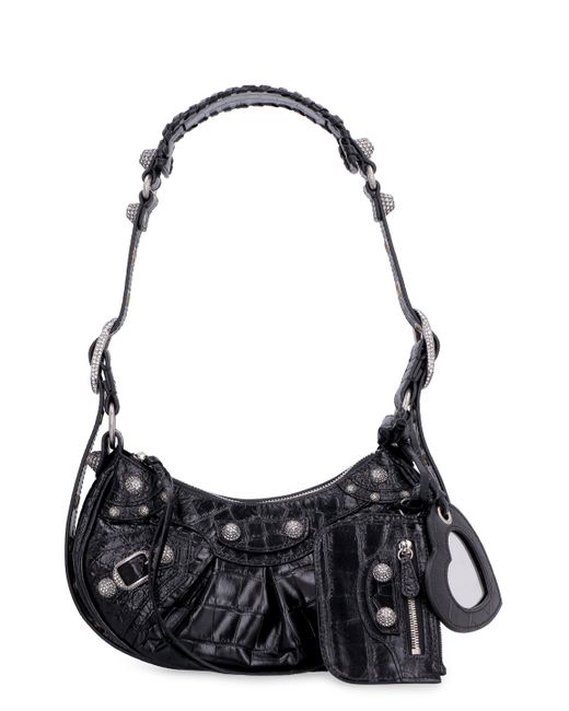 Balenciaga Leather Le Cagole Xs Crossbody Bag in Black - Save 4% | Lyst