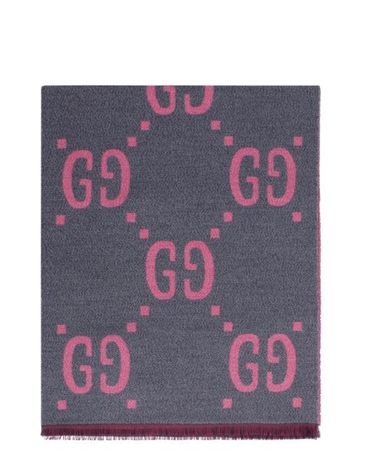 modal silk shawl with gg bees motif