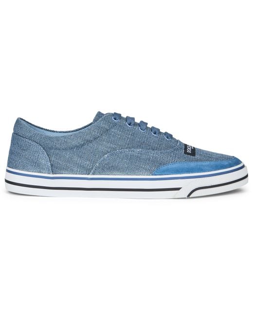 Dolce & Gabbana Blue Sneaker Dg Sailing for men