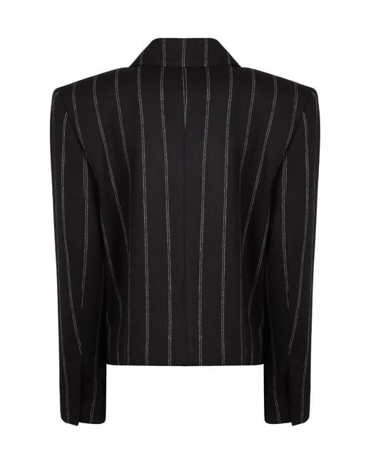 The Mannei Black Bert Double Breasted Blazer
