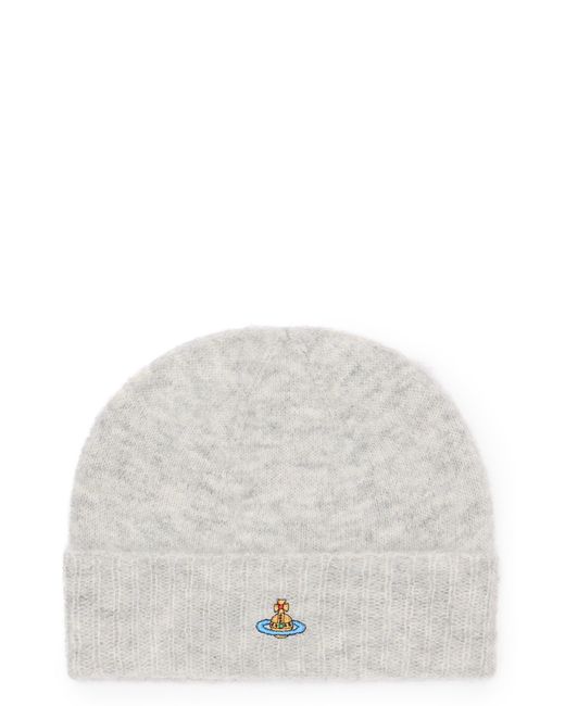 Vivienne Westwood Gray Knitted Hat