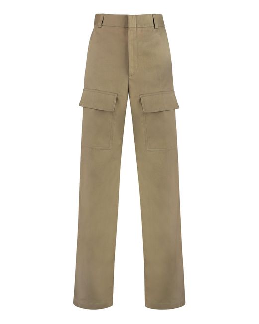 Gucci Natural Cotton Cargo-Trousers for men