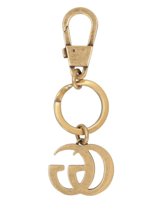 Gucci Metallic Metal Key Ring Hook for men